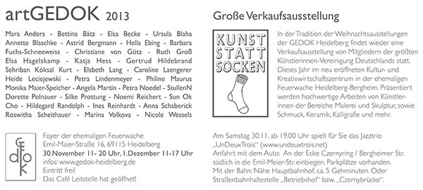 Rückseite Einladungsflyer