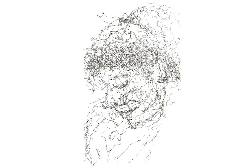 Portraitzeichnung von Elsbeth Lang